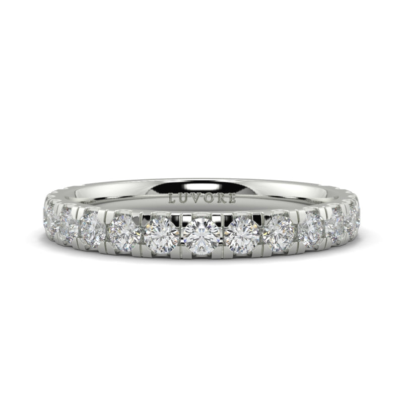 Diamond Micro Set Wedding Band