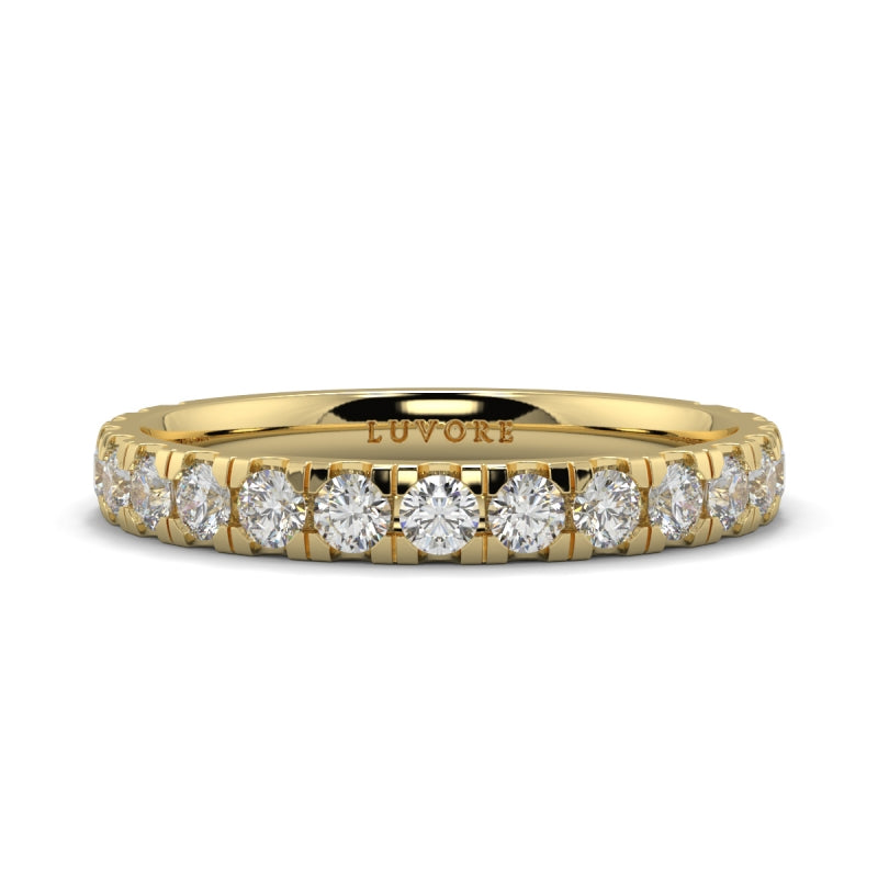 Diamond Micro Set Wedding Band