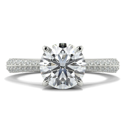 Yb Jewellers Diamond ring with a white background