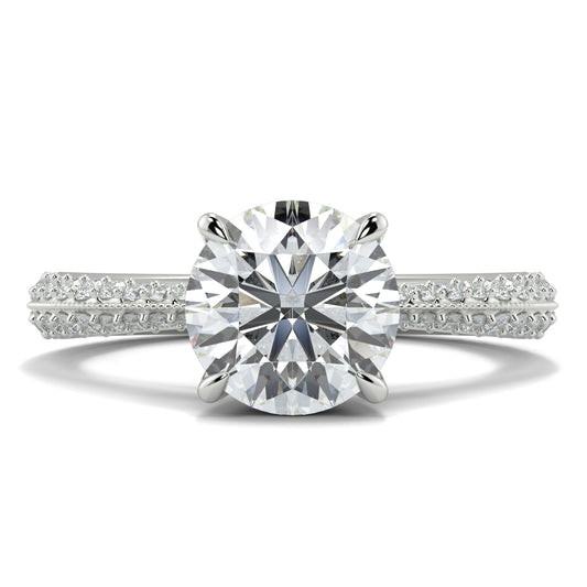 Yb Jewellers Diamond ring with a white background