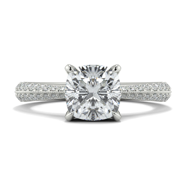 Tia - 2.0 Ct - Cushion Diamond Ring