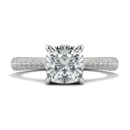 Tia - 2.0 Ct - Cushion Diamond Ring