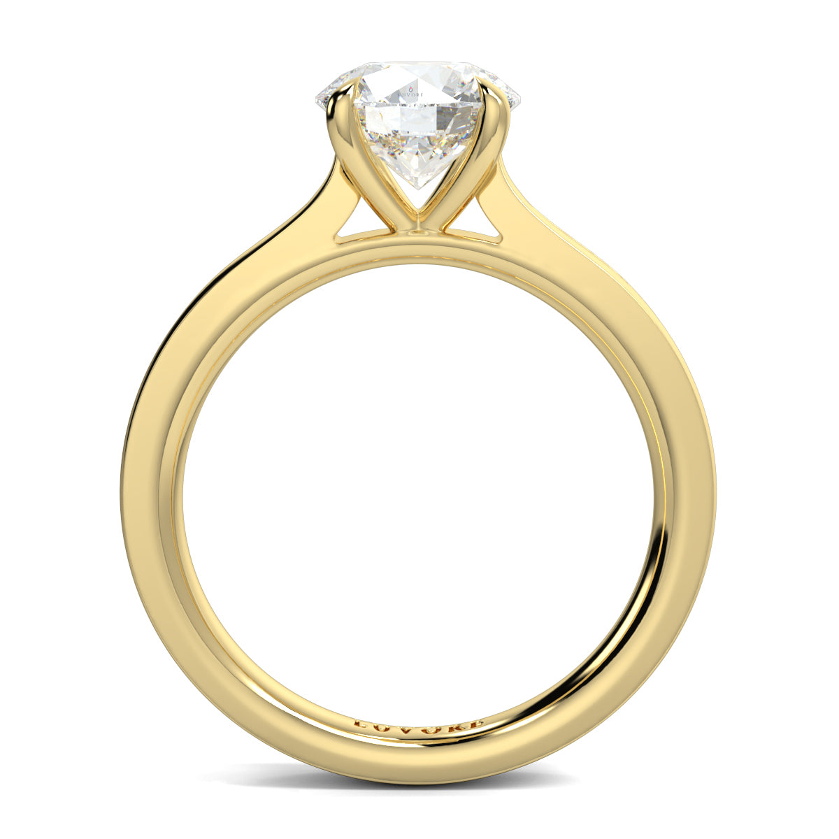 Elara - 2.0 Ct - Round Diamond Ring