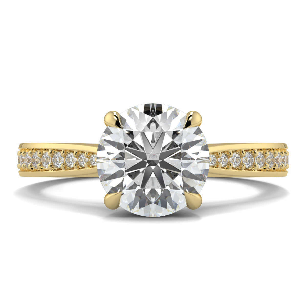 Elara - 2.0 Ct - Round Diamond Ring