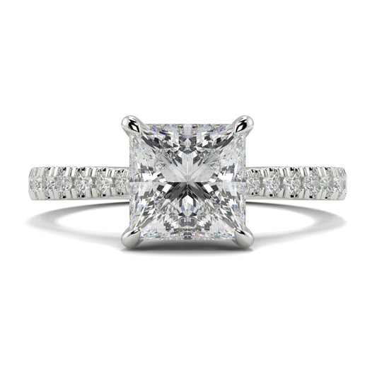 Ylenia - 3.0 Ct - Princess Diamond
