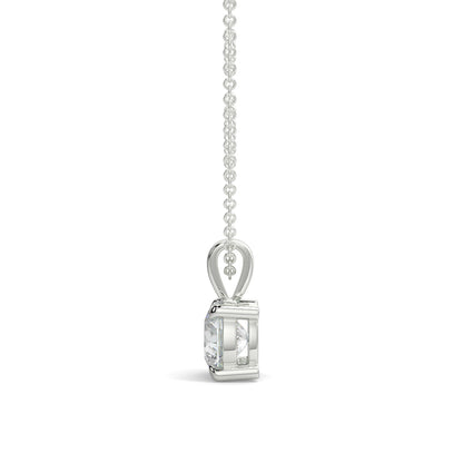 Lumina Solitaire Pendant - 1 ct Diamond -  4 Claw Setting