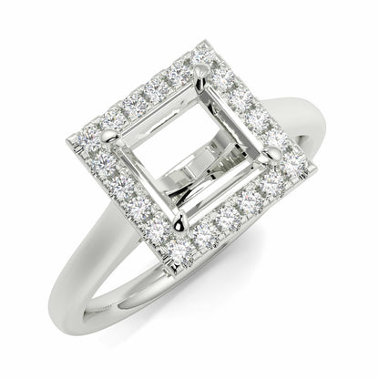 Ava - Halo Plain - Ring Mount