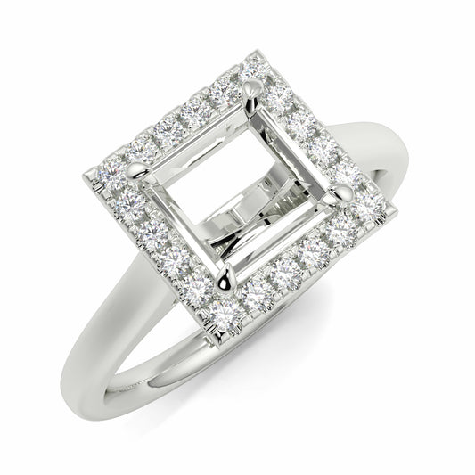 Ava - Halo Plain - Ring Mount