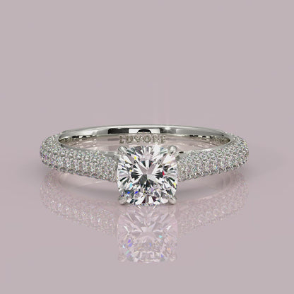 Yb jewellers engagement ring straight band