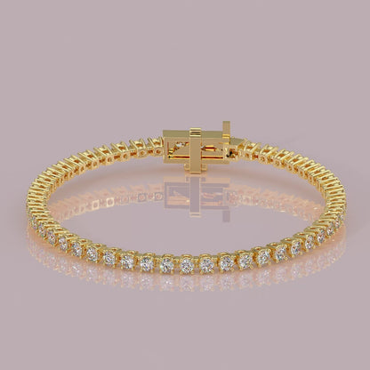 Tennis Bracelet - Round Shape - 2.00 ct Diamond Total