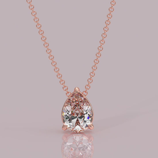 pear shape diamond pendant yb jewellers necklace best selling