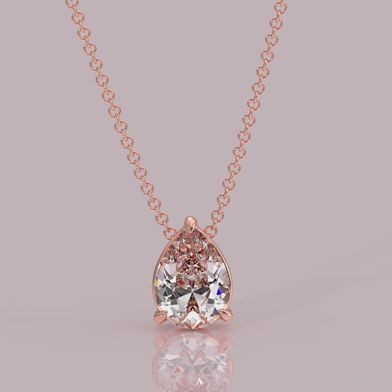 pear shape diamond pendant yb jewellers necklace best selling